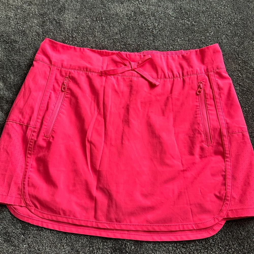 Magellan Outdoors Girls Bright Pink Athletic Skort